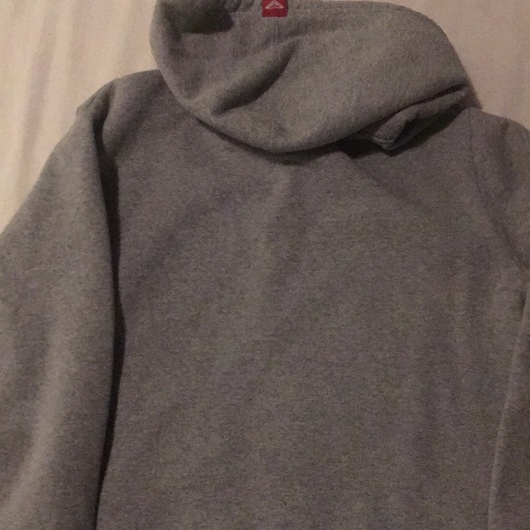 Women's Roxy Zip Up Hooded Sweater Grey Medium - Picture 4 of 4